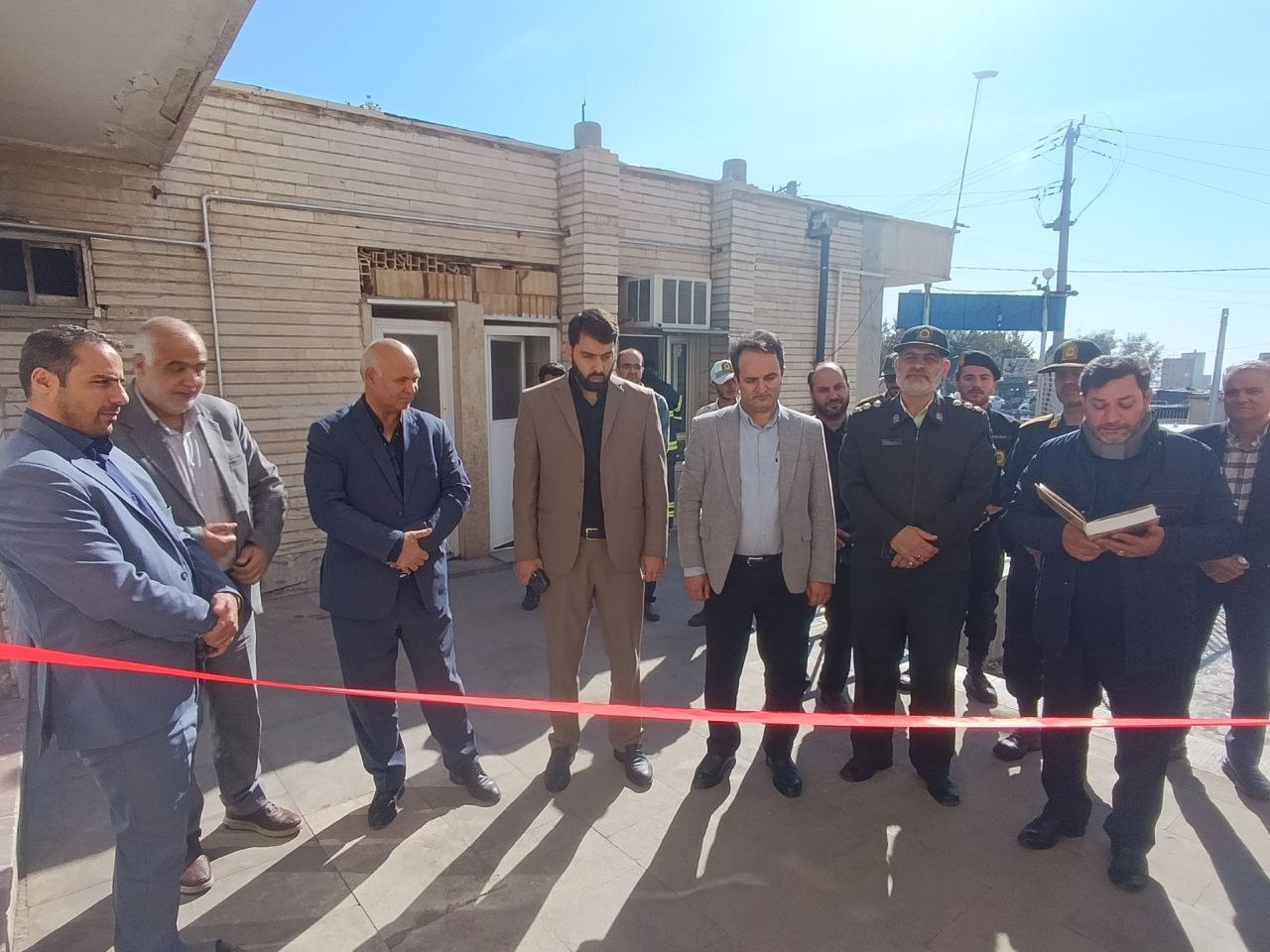 اتاق کنترل ترافیک شهر شبستر افتتاح شد